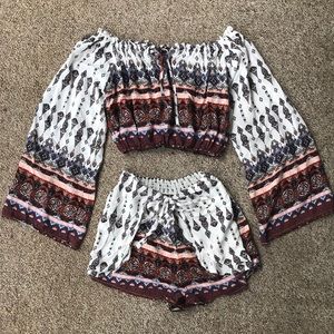Two piece set.